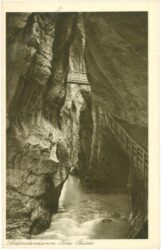 st. johann im pongau, lichtensteinklamm hohe brücke