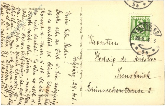 salzburg, vom mönchsberg