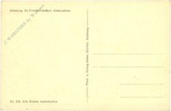 salzburg, st. peters friedhof, katakomben