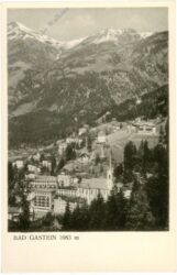 bad gastein, ortsansicht