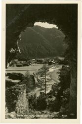 scharnitz, blick durch die porta claudia