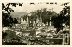 salzburg, altstadt vom mönchsberg