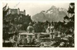 salzburg, mit dem untersberg