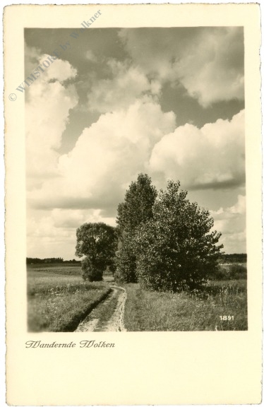 wandernde wolken