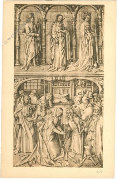 holbein, hans d. Ält.: linker flügel eines altarschreins