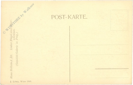 holbein, hans d. Ält.: linker flügel eines altarschreins