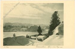 unterwaldner alpen, vom rigi aus