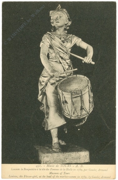 gaudez, armand: louison, das blumenmädchen