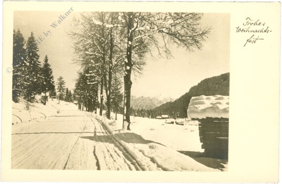 weihnachten, schneelandschaft