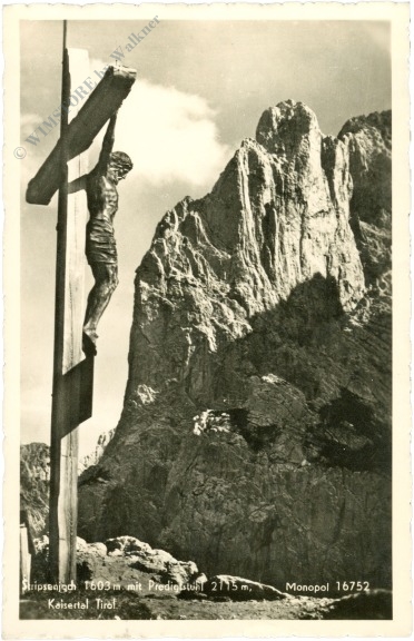 kirchdorf, stripsenjoch mit predigtstuhl, kaisertal