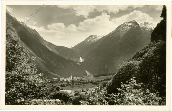 krimml, mit den wasserfällen