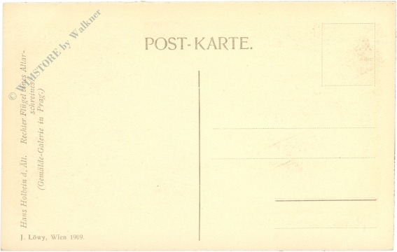 holbein, hans d.Ält.: rechter flügel eines altarschreines