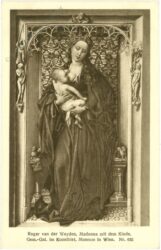 wien 1, kunsthistorisches museum, roger van der weyden, madonna mit dem kinde
