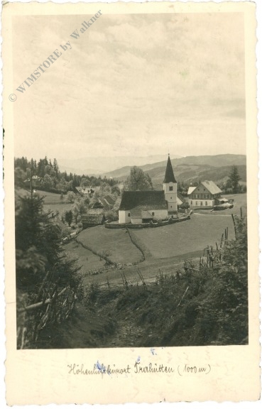 trahütten, ortsansicht