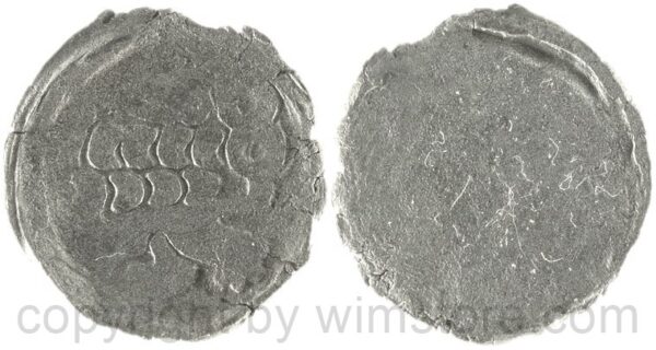 böhmen, 1458 1471, georg podiebrad, einseitiger pfennig, 0,47g, silber, s