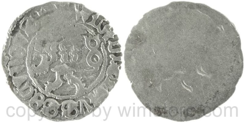 böhmen, 1471 1516, wladislaus ii, einseitiger weisspfennig, kuttenberg, 0,42g, silber, s ss
