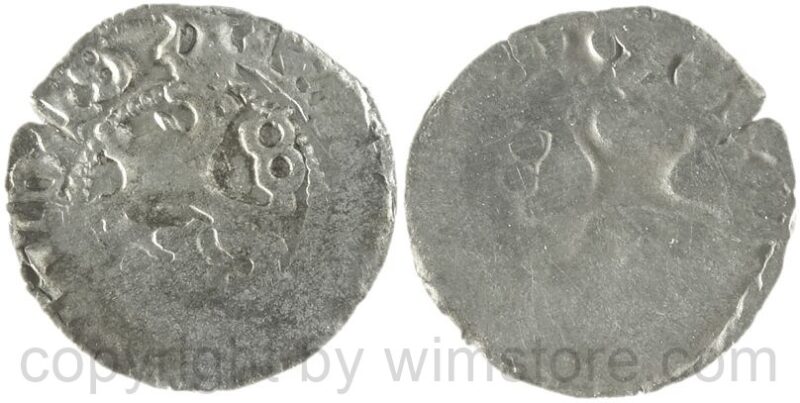 böhmen, 1471 1516, wladislaus ii, einseitiger weisspfennig, kuttenberg, 0,35g, silber, ss