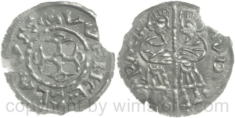 böhmen, 1471 1516, wladislaus ii, einseitiger weisspfennig, kuttenberg, 0,44g, silber, s ss (kopie)