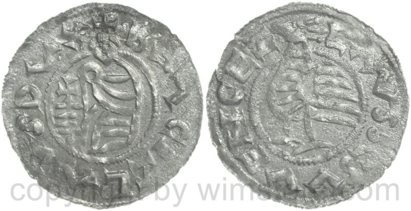 böhmen, 1037 1055, bratislav i., denar, prag, silber, s, schrötling rauh
