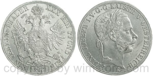 franz josef i., 2 gulden 1889, doppelgulden, silber, ss, randschaden, wischspuren und kratzer (kopie)