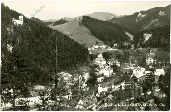 gutenstein, ortsansicht gutenstein, ortsansicht