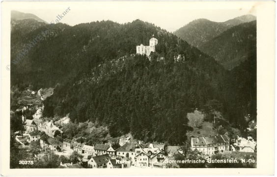 gutenstein, ruine gutenstein, ruine