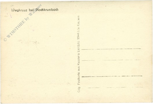 warth, wegkreuz bei hochkrumbach