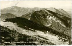 Ötscher, schutzhaus mit dürrenstein