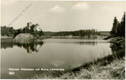 ottenstein, stausee mit ruine lichtenfels