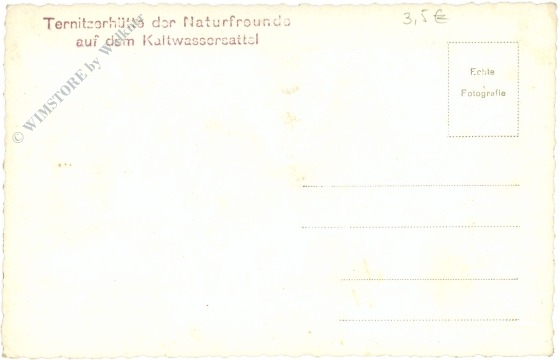 puchberg am schneeberg, ternitzerhütte auf dem kaltwassersattel