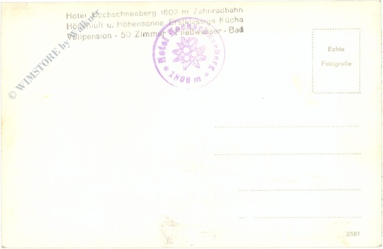 puchberg am schneeberg, hotel hochschneeberg, zahnradbahn