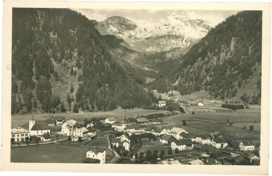 mallnitz, gegen feldseekopf und geiselspitze