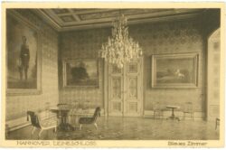hannover, leineschloss, blaues zimmer
