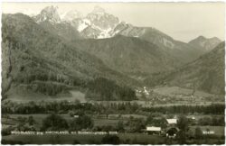 mooslandl, gegen kirchlandl mit buchsteingruppe
