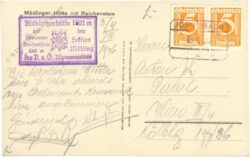 johnsbach, mödlinger hütte mit reichenstein