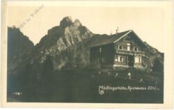 johnsbach, mödlinger hütte mit reichenstein