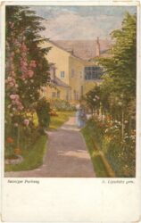 lipschütz, b.: sonniger parkweg