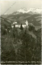 raach am hochgebirge, schloss wartenstein gegen rax