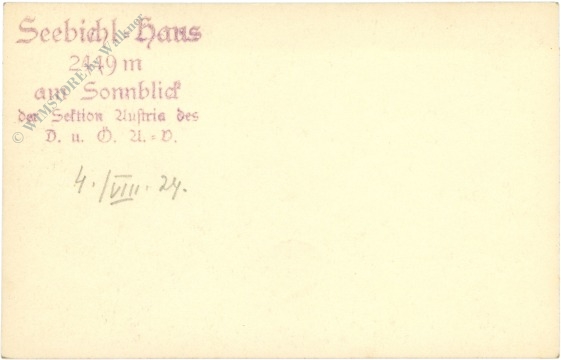 heiligenblut, seebichl haus am sonnblick