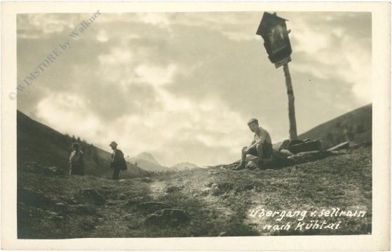 kühtai, Übergang von sellrain nach kühtai