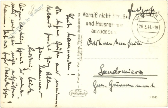 weimar, schlangenstein im park