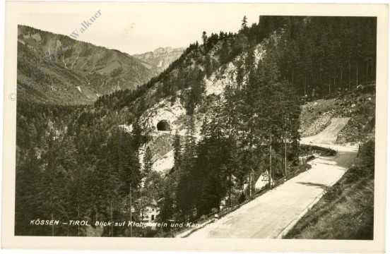 kössen, blick auf klobenstein