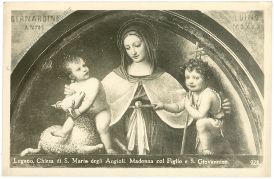 lugano, chiesa di s. maria degli angioli