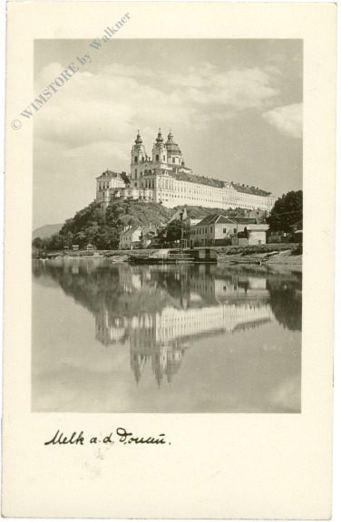 melk an der donau, ansicht