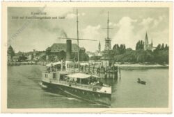 konstanz, blick auf konziliumsgebäude und stadt