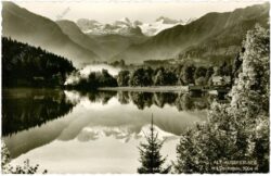 altaussee, altausseersee mit dachstein