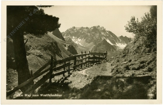 st. sigmund im sellrain, am weg zum westfalenhaus