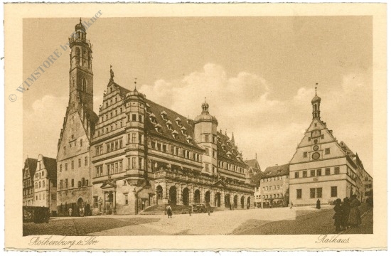 rothenburg o. tauber, rathaus rothenburg o. tauber, rathaus
