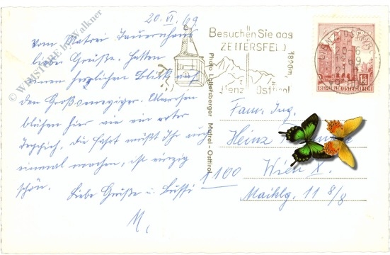 innergschlöss, blick vom weg innergschlöss auf den großvenediger