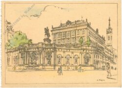 wien 1, albrechtsrampe mit albertina
